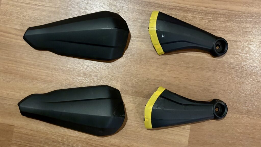 ノーマルハンドガードを思い切ってカット!