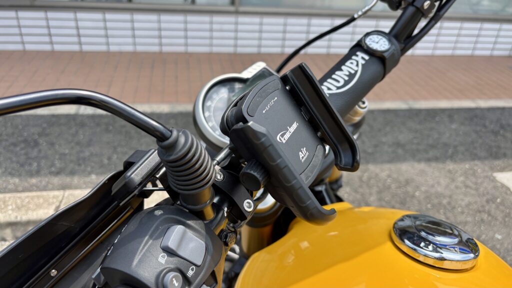 カエディア　KDR-M8SPJ-BK 　スマホホルダー