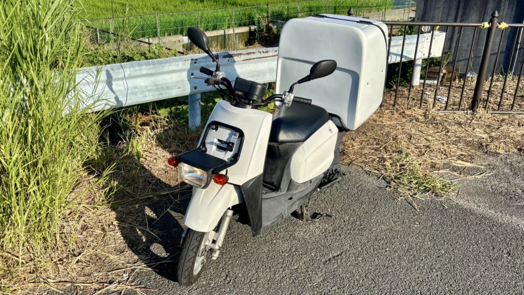 バッテリーが弱ってきたヤマハ ギア　UA06