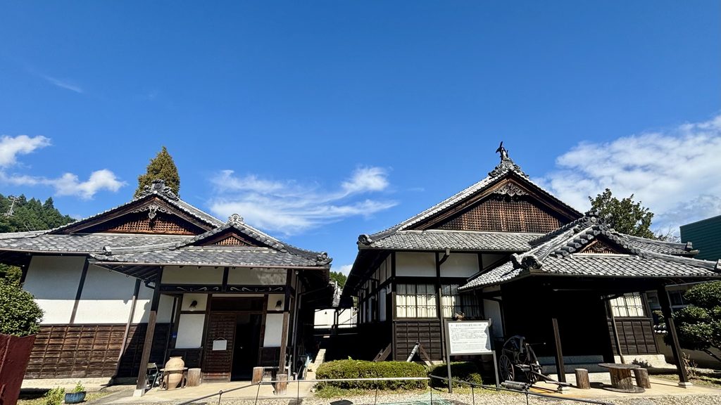 山添村歴史民族資料館の入口